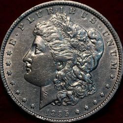 1895-O New Orleans Mint Silver Morgan Dollar