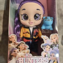 K-Pop Demon Hunter Doll With Music and Light 5D Eyes-Rumi