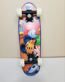 21 In Long Disney Mickey Mouse Skateboard For Kids