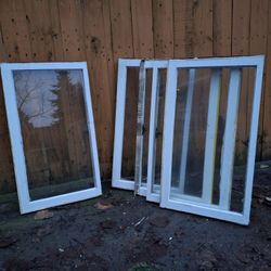 5 Windows 19x34 Wood