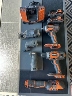 Ridgid 18v Tool Combo Kit