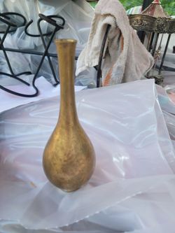 Brass Bud Vase