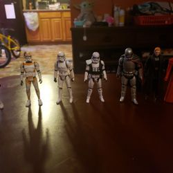Star Wars Dark Side Figure Lot