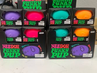 Needoh Funky pup squishy’s