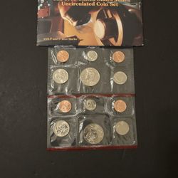 Coins -  1995 Uncirculated Mint Set in Original Mint  Packaging – Total 10 Coins