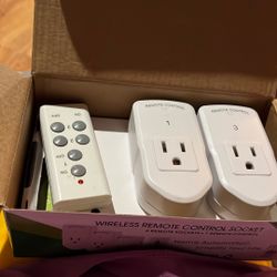 Wireless Remote Control Socket