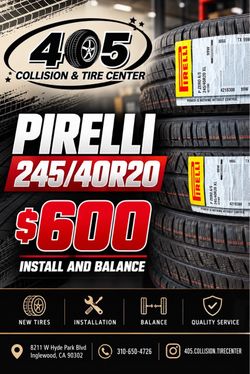 Pirelli P Zero 245/40R20 – Set of 4 – New