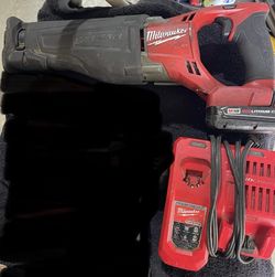 Milwaukee Sawzall & Charger