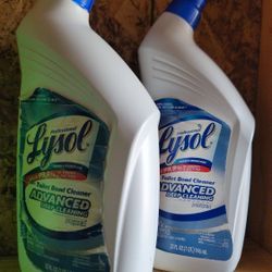 Lysol toilet bowl cleaner 