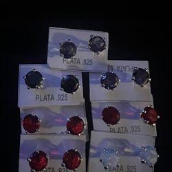 Sterling Silver 925 Earrings 