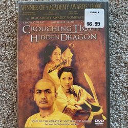 NEW Crouching Tiger, Hidden Dragon DVD 