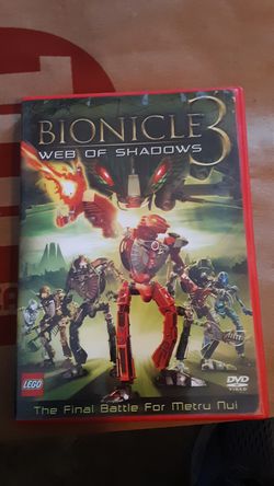 Bionicle 3 Web of Shadows Lego DVD
