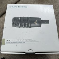 Audio-Technica AE2500 – Dual-Element Kick Mic – Brand New – $250