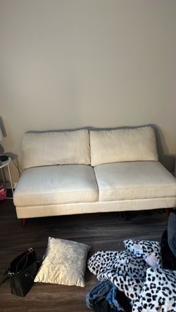 Tan Love Seat