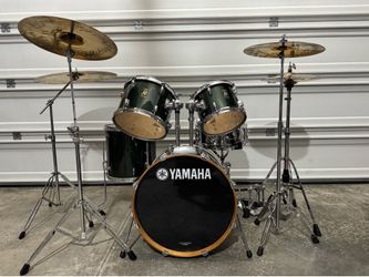 Yamaha Rydeen 5 Piece Set, Sabian AAX Xplosion Cymbals