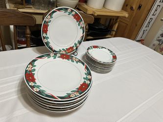 Tienshan Fine China Dinnerware Plates