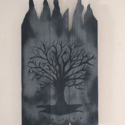 Black Tree Wall Hanging