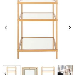 Two Safavieh Noelia 3 Tier Accent Table