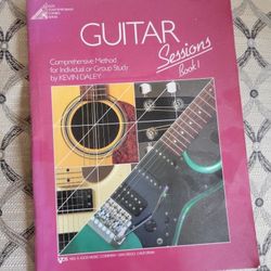 Guitar Sessions Book 1 Kevin Daley Brand New