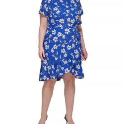  Calvin Klein NWT Plus size Floral Dress SZ 20