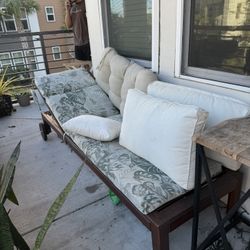 Tanning bed/ Outside bench