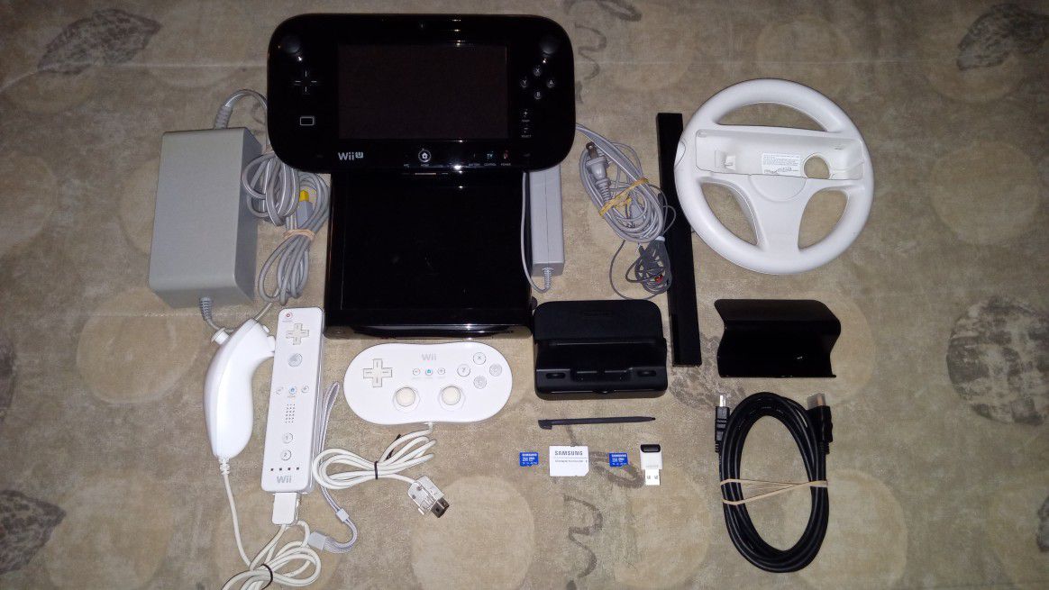 Nintendo Wii U (Softmodded) Bundle