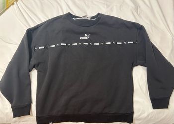 Puma Black Crewneck Sweatshirt