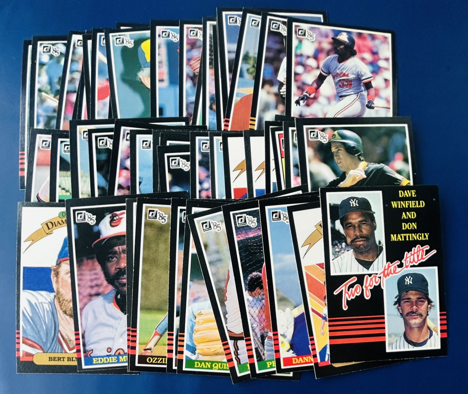1985 Donruss Baseball Card Lot - HOF, All Stars, Rookies