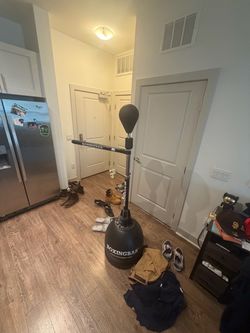 BoxingBar Freestanding Speed Bag Punching Stand