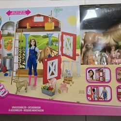 Barbie Horse Barn Playset