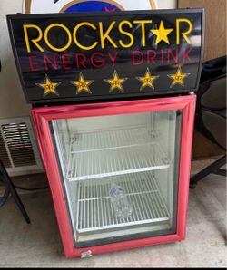 Rockstar, mini fridge