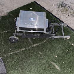 Portable foldable gas grill