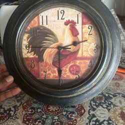 Rooster clock
