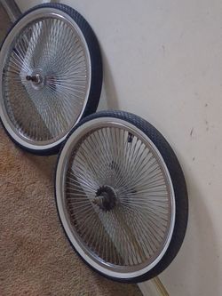 20,, 144 spokes. Lowrider bike rims