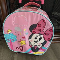 Maleta De Minnie Mouse Para Niña 15”x13” In