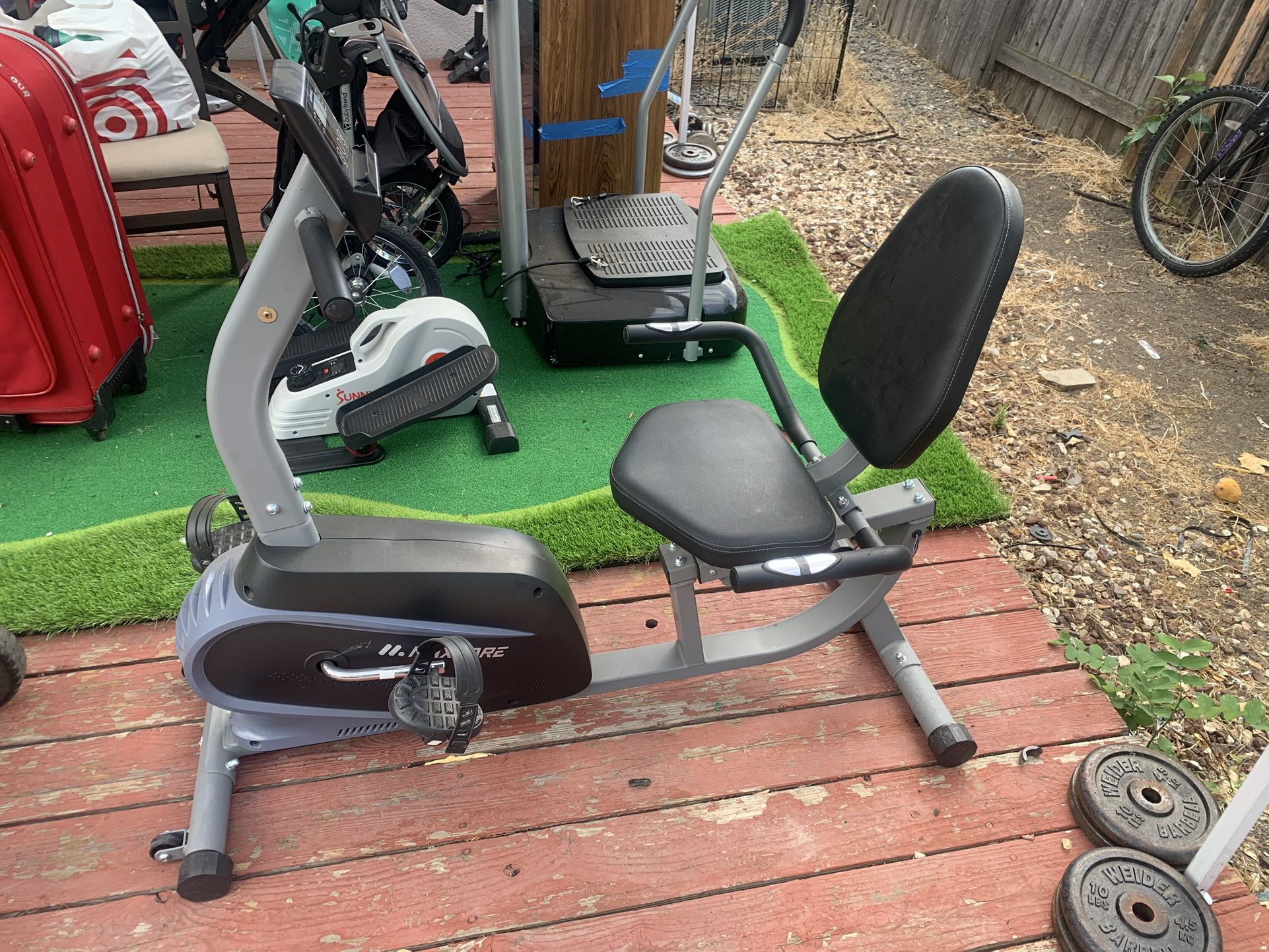 Maxkare Recumbent Exercise Stationery Bike