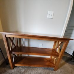 Wood Console Table 