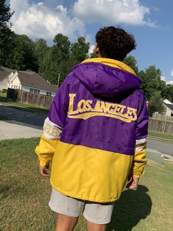 Rare Vintage Lakers Windbreak Size XL