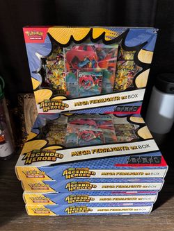 Pokemon Ascended Heroes Feraligatr Ex Box