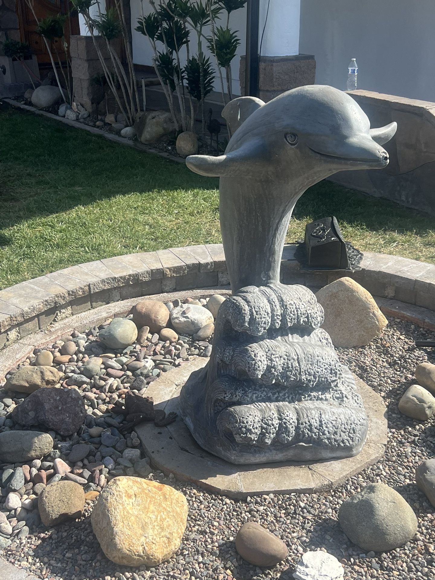 Dolphin marble For Fountain