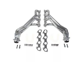 BBK Long tube headers and wire harness for challenger / charger