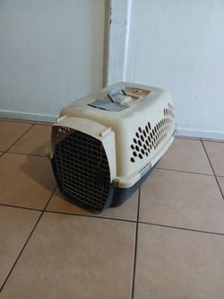 Plastic Portable Travel Dog Kennel