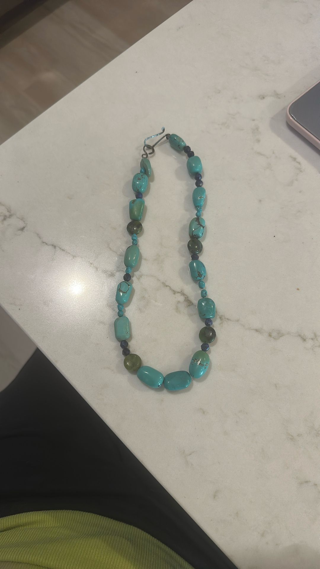 16 in Turquoise Necklace