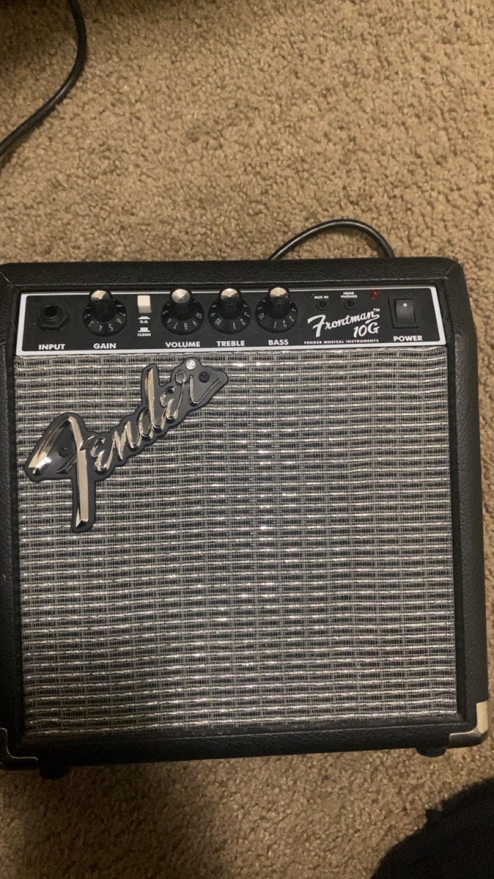 Fenders amp Front Man Model