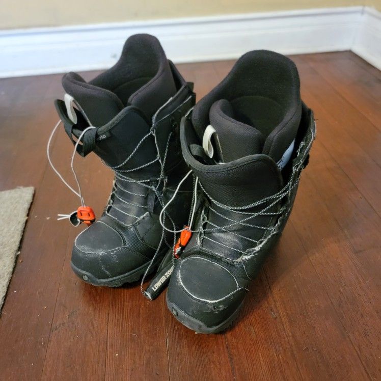 burton imprint 1 snowboard boots Free Fun for the Whole Mountain Soft and forgiving Used Burton IMPRINT 1 Womens