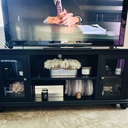 Entertainment Center - Solid Wood Espresso Color 