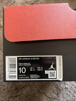 Jordan 12 Retro Reverse Flu Game