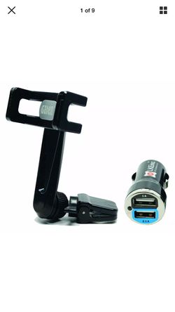 Car Air Vent Holder with USB Charger