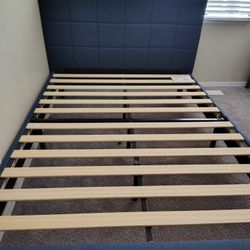 Queen Size Bed Frame and Headboard 