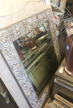 Decorative Mirror with Shelf